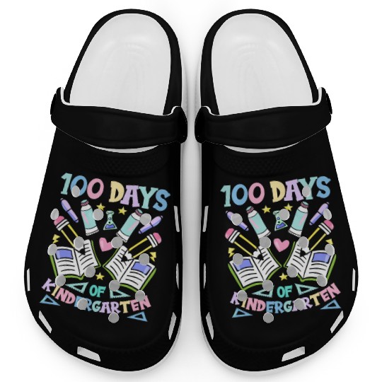 100 Days Of Kindergarten Sayings Sweet Team Cute Clogs