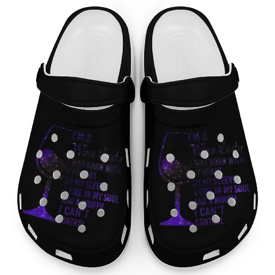 I'm A Wine Lady My Heart On My Sleeve Fire In Clogs