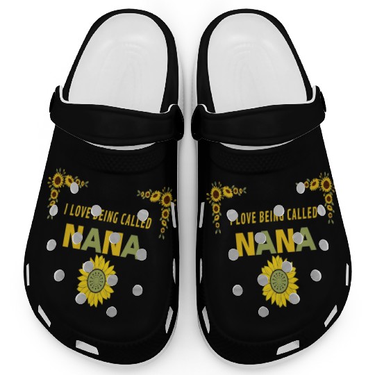 i love being called nana Clogs