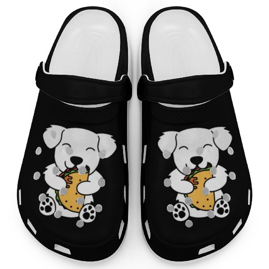 Great Pyrenees Taco Lover Clogs