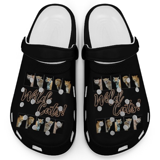 WILDCATS! | Lion, Leopard, Cheetah, Puma, Tiger Clogs
