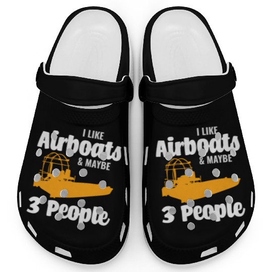 Airboat Fanboat Airboating Planeboat Swamp boat Clogs
