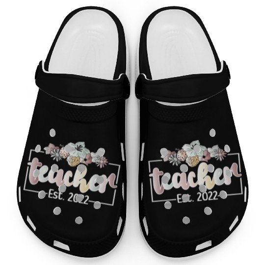 Teacher Established 2022 Future Teacher To Be Gift Clogs