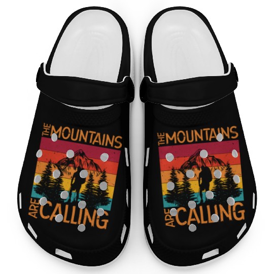 The Mountains are Calling Outdoor Mountain Hiking Clogs