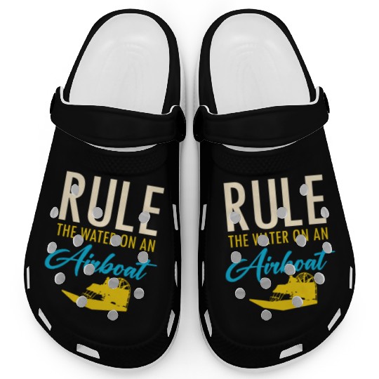 Airboat Fanboat Airboating Planeboat Swamp boat Clogs