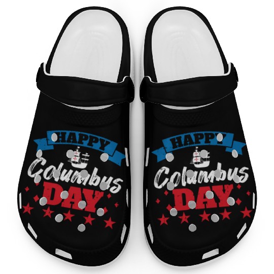 Columbus Day Italian Pride Clogs