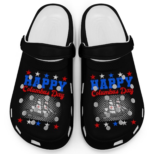 Columbus Day Italian Pride Clogs