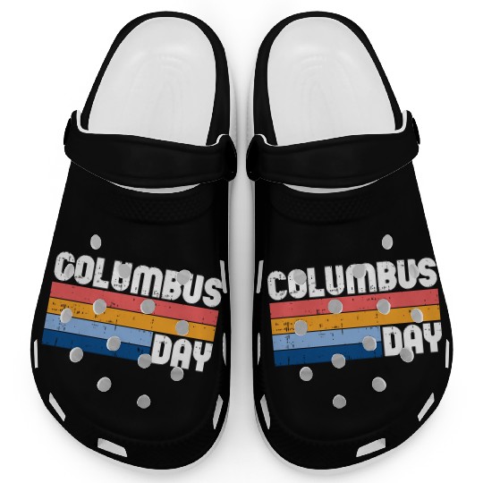 Columbus Day Italian Pride Clogs