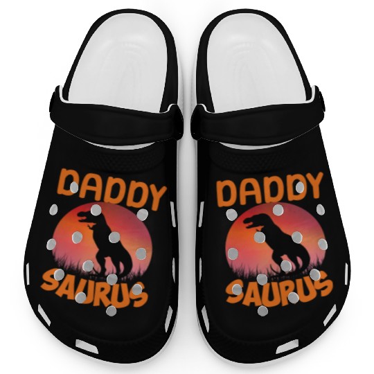 Daddysaurus Papasaurus Clogs