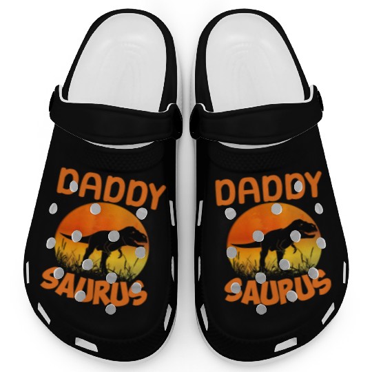 Daddysaurus Papasaurus Clogs