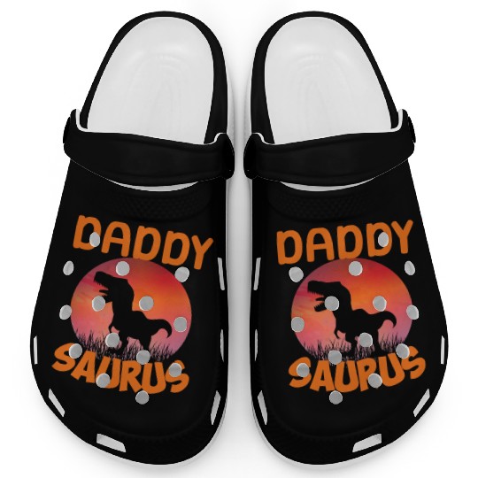 Daddysaurus Papasaurus Clogs