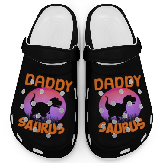 Daddysaurus Papasaurus Clogs