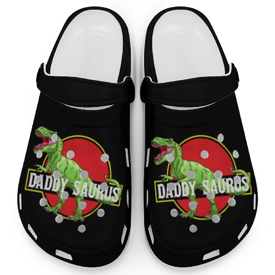 Daddysaurus Papasaurus Clogs