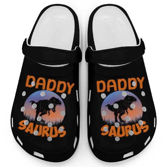 Daddysaurus Papasaurus Clogs