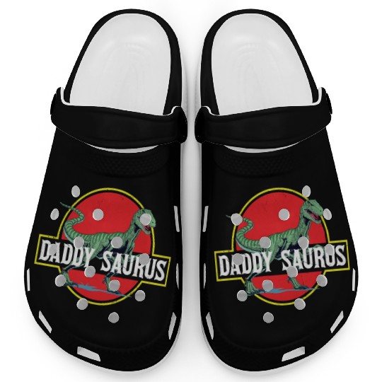 Daddysaurus Papasaurus Clogs