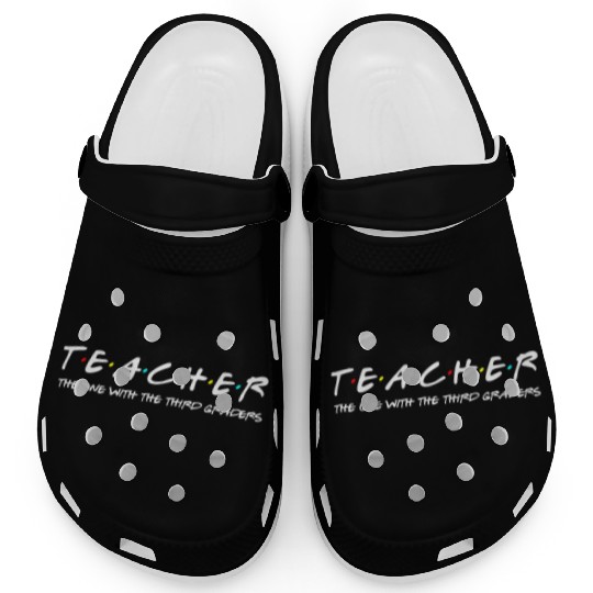 Third Grade Teacher Team Funny Elementary Teaching Clogs