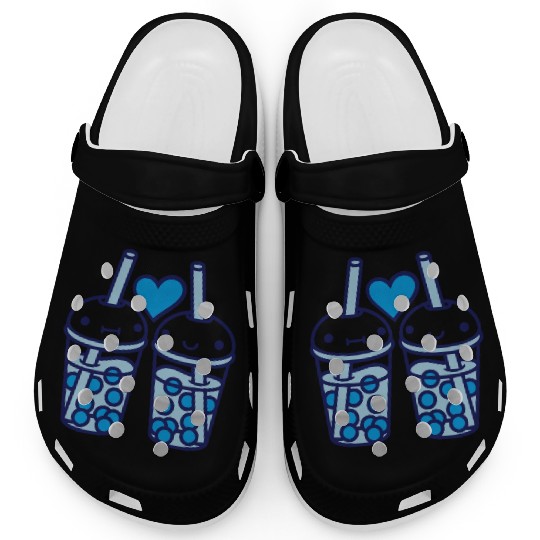 Team bubble tea faces Clogs