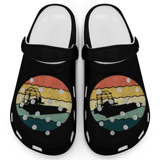 Airboat Fanboat Airboating Planeboat Swamp boat Clogs