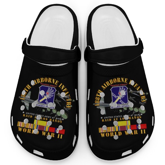 Army 188th Airborne Infantry Raid at Los Baños W J Clogs