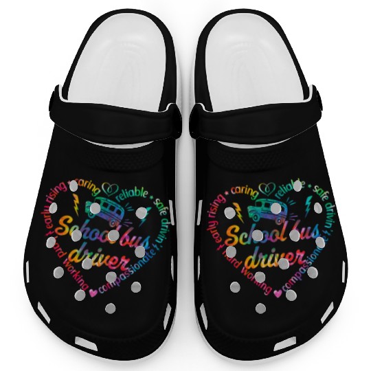 School bus driver back to school Clogs