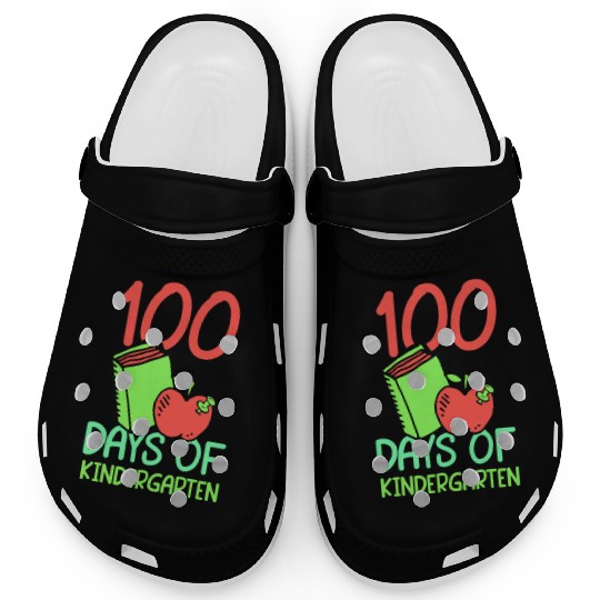 100 Days Of Kindergarten Sayings Cute Sweet Team Clogs