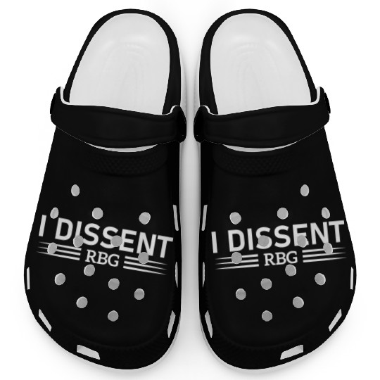 I Dissent RBG Clogs
