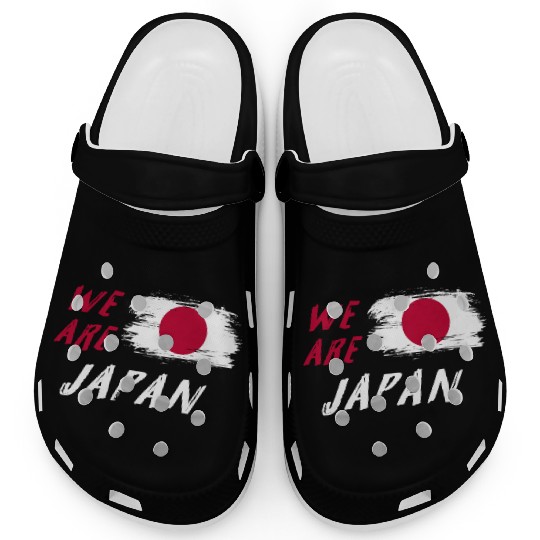 We are Japan flags Design Clogs