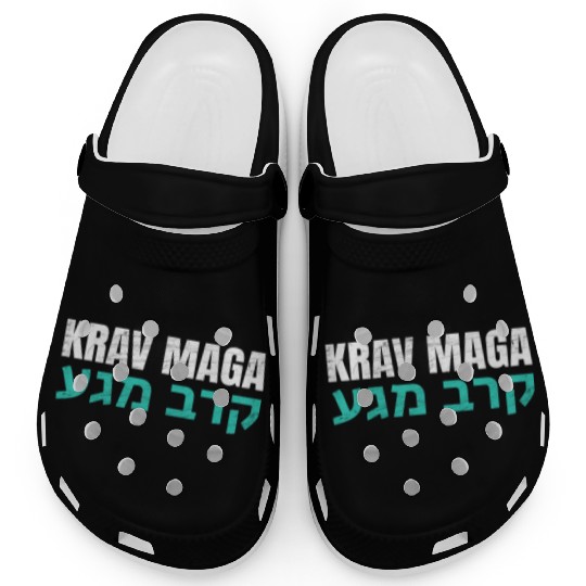 Krav Maga Life Martial Arts Men Women Vintage Clogs