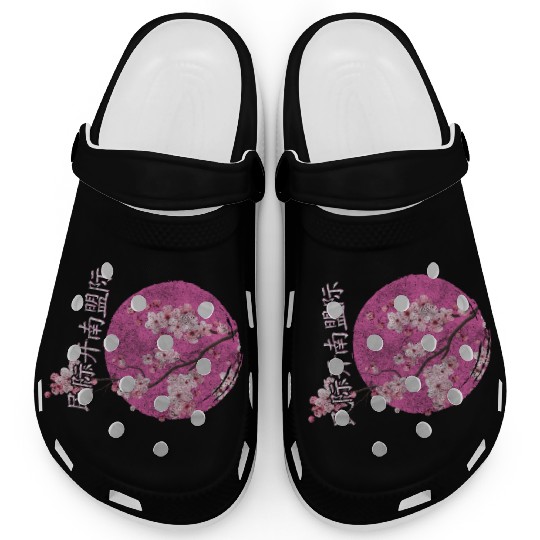 Cherry Blossoms Sakura Nature Lover Pink Clogs