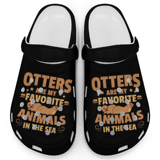 Otters Are My Favorite Animals In The Sea Otter Clogs
