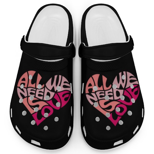All we need is love Clogs