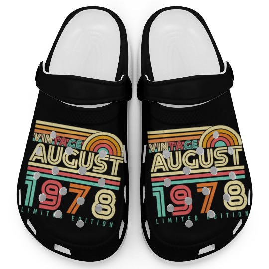 August 1978 Vintage Clogs