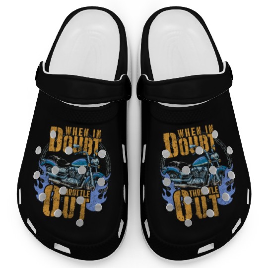 Motorcyclist Chopper Supermoto Cross Clogs