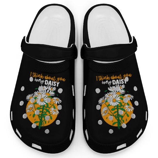 Daisy Garden Gardening Gardener Clogs