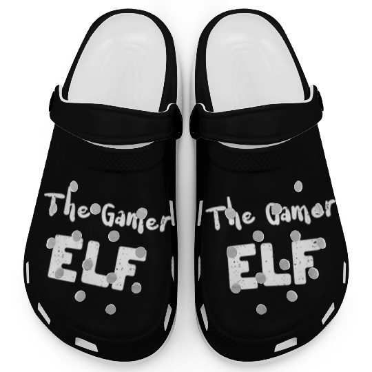 The Gamer Elf - Christmas Elf Clogs