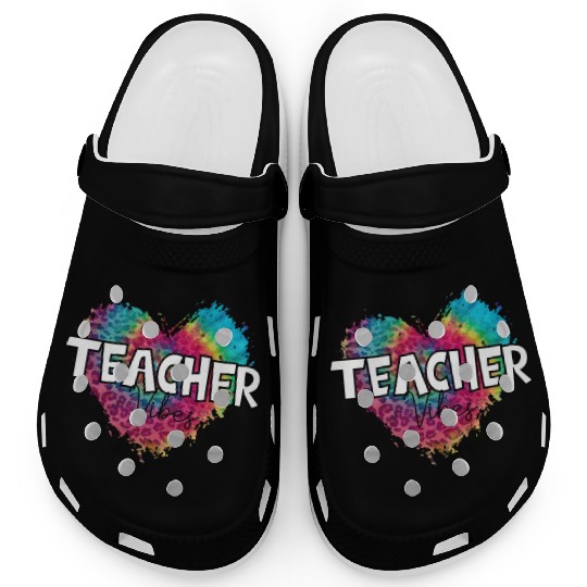 Teacher, Heart Clogs