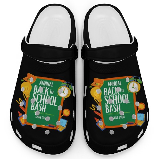 Game Over Back To School Clogs