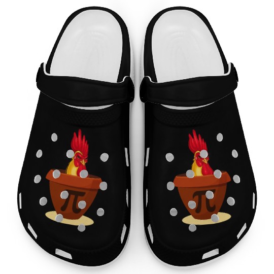 Funny Chicken Pot Pie Clogs Chicken Pi day