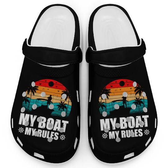 My Boat My Rules Clogs