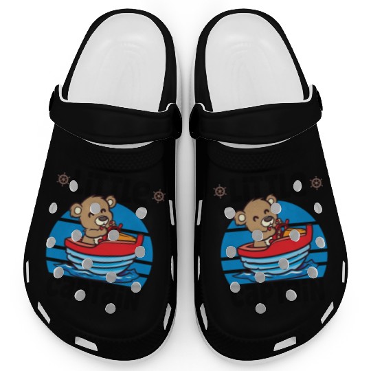 Sailing Sailboat Boating Kid Child Yacht Boat Clogs
