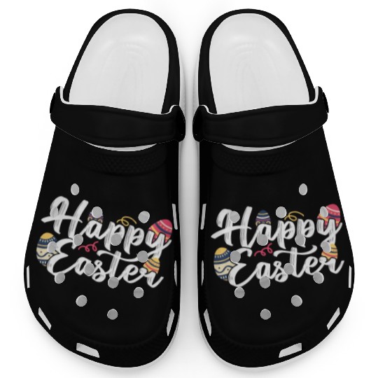Happy Easter Egg Bunny Sayings Clogs