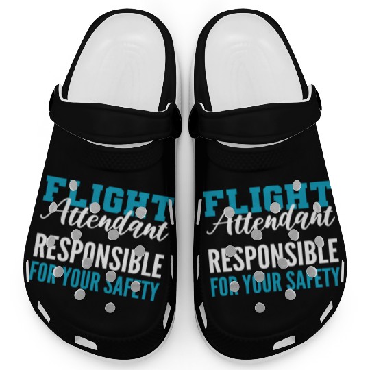 Responsible for Safety Cabin Crew Gift Clogs