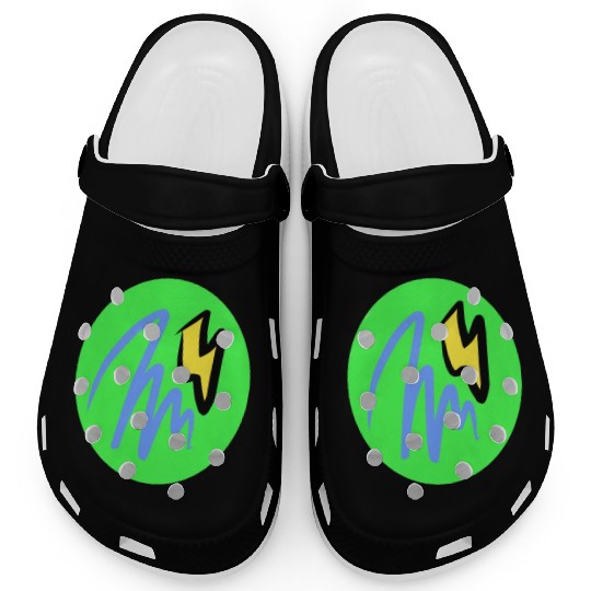 Tornado and Thunder design Clogs