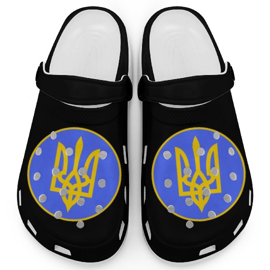 Ukraine trident Clogs