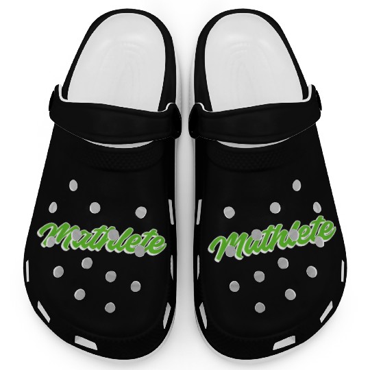 Mathlete Student Scholar Gift Clogs