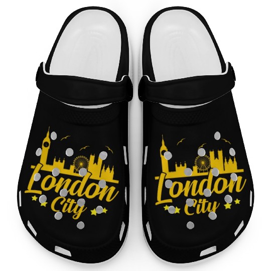 London Funny Gift Idea Clogs