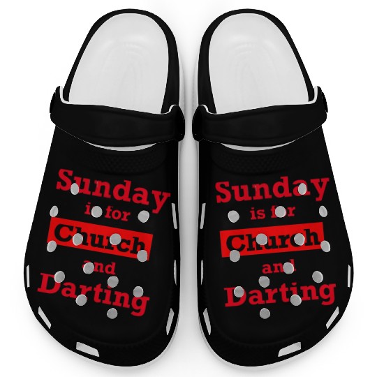 Sunday is for church and Darting Clogs