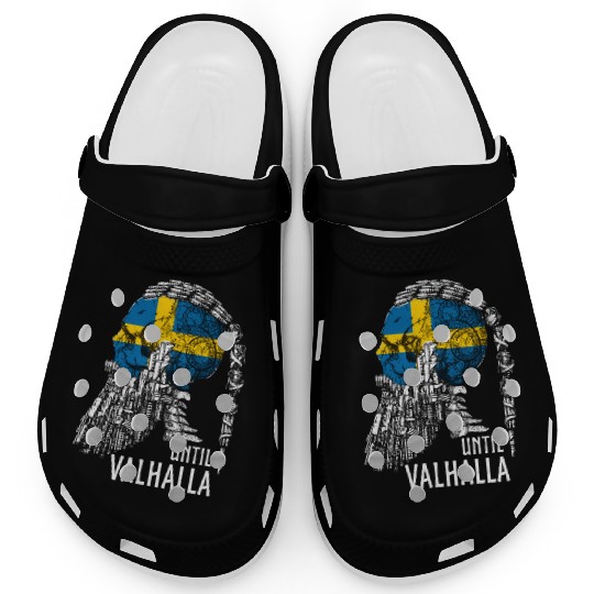 Sweden, Swedish Flag, Till Valhalla, Viking Clogs