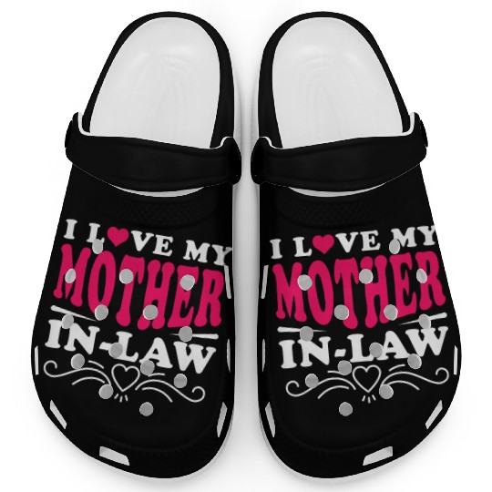Mother-In-Law Funny Son-In-Law and Daughter-In-Law Clogs