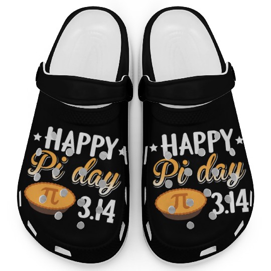 Happy Pi Day Clogs Love Math Funny Clogs